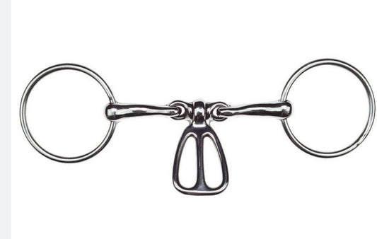 Feeling Loose Ring Snaffle with 1/2 spoon tongue keeper
